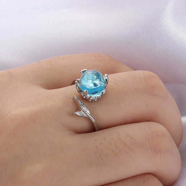 Premium Crystal Mermaid Ring