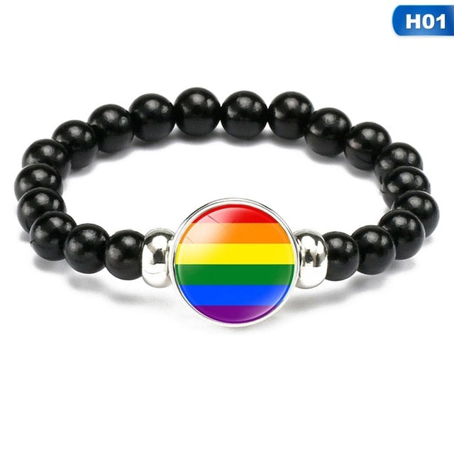 Premium Handmade Pan-sexual Bracelet