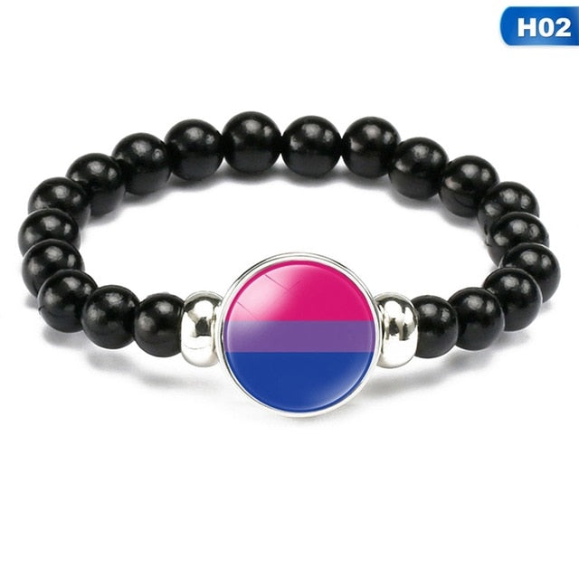 Premium Handmade Pan-sexual Bracelet