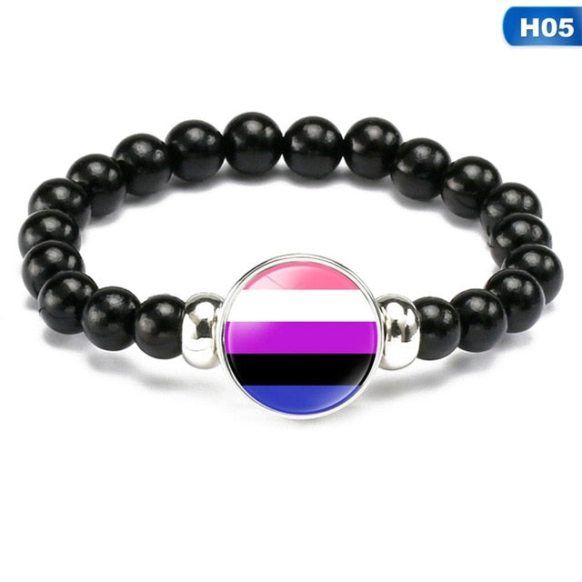 Premium Handmade Pan-sexual Bracelet