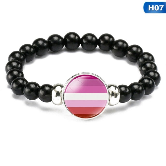 Premium Handmade Pan-sexual Bracelet