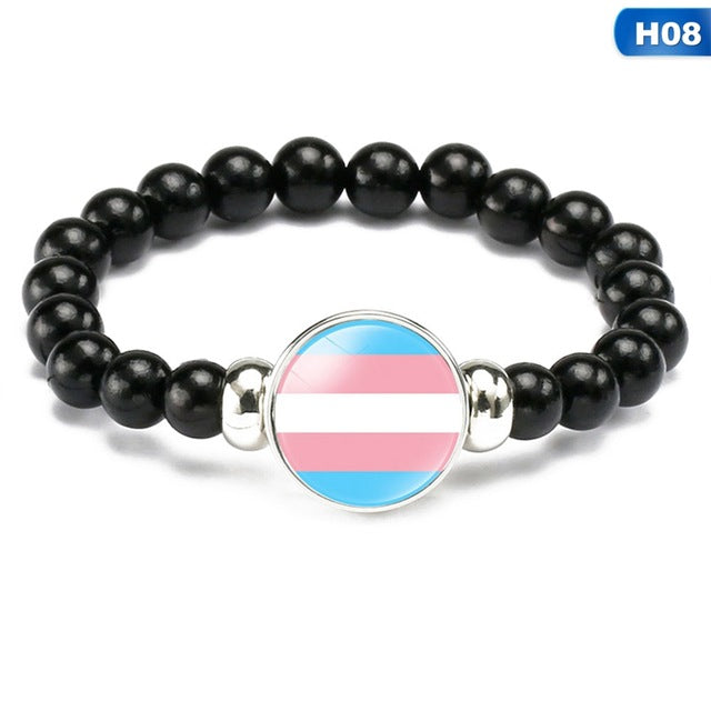 Premium Handmade Pan-sexual Bracelet