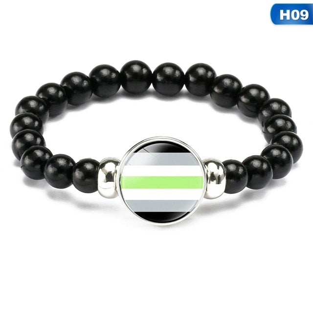 Premium Handmade Pan-sexual Bracelet