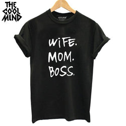 Wife Mom Boss Tee