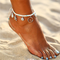 (Best Seller) Bohemian Starfish Anklet Set