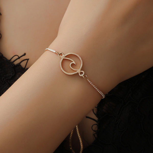 Premium Charm Wave Bracelet