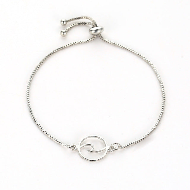 Premium Charm Wave Bracelet