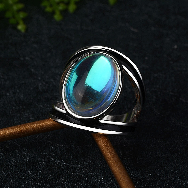 Tibetan Moonstone Ring