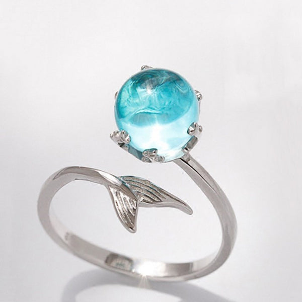 Premium Crystal Mermaid Ring