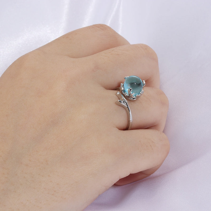 Premium Crystal Mermaid Ring