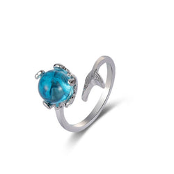 Premium Crystal Mermaid Ring